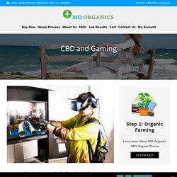 CBD and Gaming - MD Organics