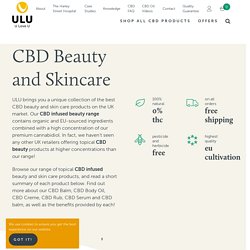 CBD Beauty and Skin Care