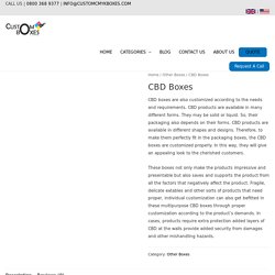CBD Boxes - BCB