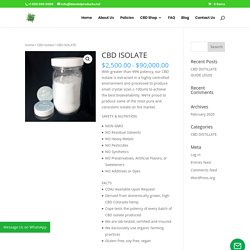 CBD ISOLATE - Bio CBD Products