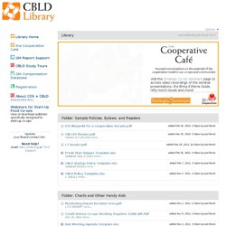 CDS Library Resource