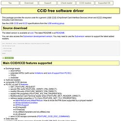 CCID free software driver
