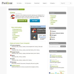CCleaner - Optimization and Cleaning - Free Download