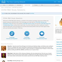 CCNA R&S Study Sessions