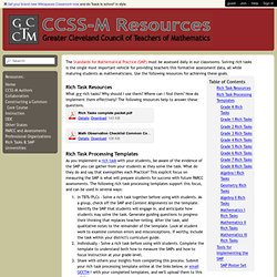 CCSSMResources wiki