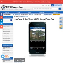 CCTV Camera iPhone App