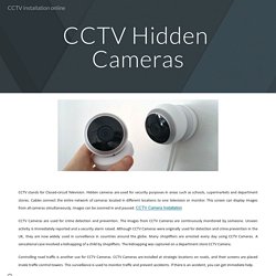 CCTV installation online