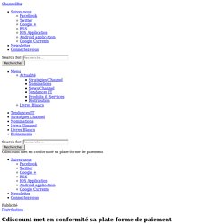 Cdiscount met en conformité sa plate-forme de paiement