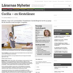 Cecilia – en förstelärare