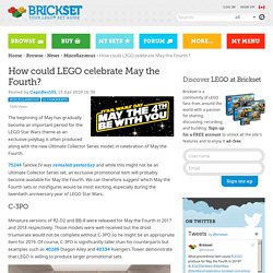 How could LEGO celebrate May the Fourth?