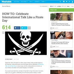 HOW TO: Celebrate International Talk Like a Pirate Day