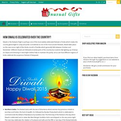 How Diwali is celebrated over the country? - Unusual Gifts