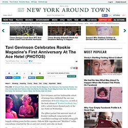 Tavi Gevinson Celebrates Rookie Magazine's First Anniversary At The Ace Hotel (PHOTOS)