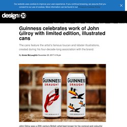 Guinness celebrates work of John Gilroy with limited edition, illustrated cans