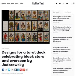 Designs for a tarot deck celebrating black stars and overseen by Jodorowsky