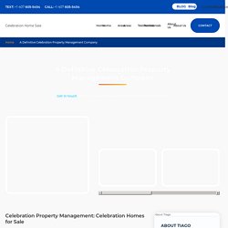 Celebration Property Management Company