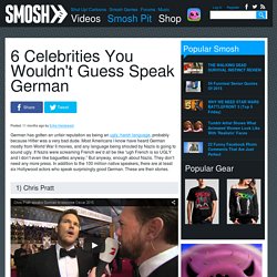 6 Celebrities You Wouldn't Guess Speak German