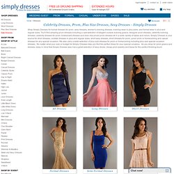 Prom Dresses, Bridesmaid Dresses, Evening Gowns- Simply Dresses