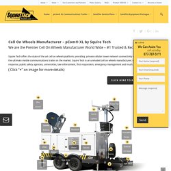 Cell on Wheels Manufacturer