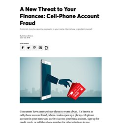 Cell Phone-Account Fraud