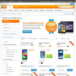 Cell Phones & Devices - Wireless from AT&T
