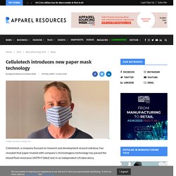 Cellulotech introduces new paper mask technology
