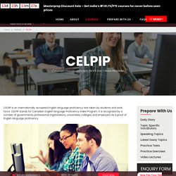 CELPIP Preparation