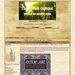 "Celtic Art": aspects de l'art celtique