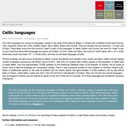 Languages In Danger