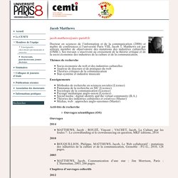 CEMTI - Université Paris 8