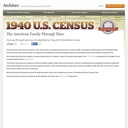 1940 U.S. Census Release