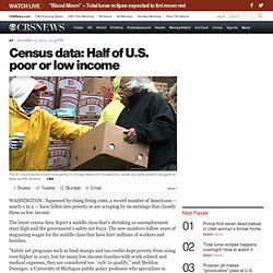 Census data: Half of U.S. poor or low income