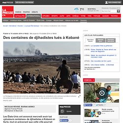 Des centaines de djihadistes tués à Kobané
