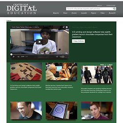 Center for Digital Education Videos