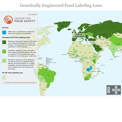 Center for Food Safety - GE Food Labeling Laws