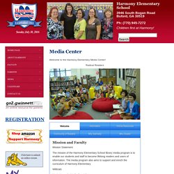 media-center - Harmony Elementary School