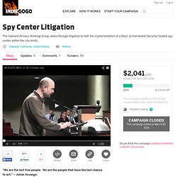 Spy Center Litigation