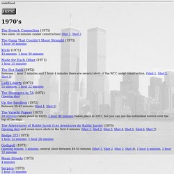 World Trade Center in Movies