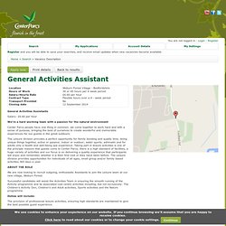 Center Parcs Careers