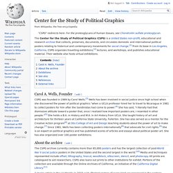 Center for the Study of Political Graphics