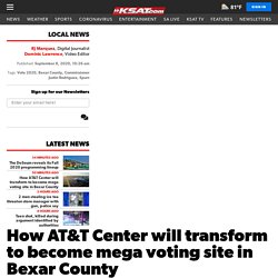 How AT&T Center will transform to become mega voting site in Bexar County