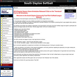 South Dayton Softball - (Centerville, OH) - powered by LeagueLineup.com