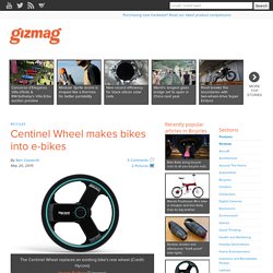 Centinel Wheel makes bikes into e-bikes