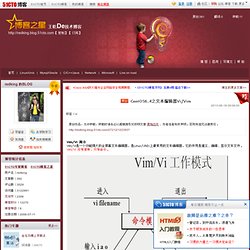 CentOS6.4之文本编辑器Vi/Vim - 王乾De技术博客 - 51CTO技术博客