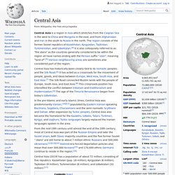Central Asia, wikipedia