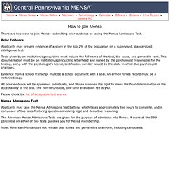 Central Pennsylvania Mensa