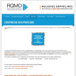 Centre de soutien SED – RQMO