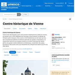 Centre historique de Vienne