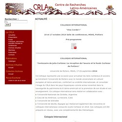 CRLA : Centre de Recherches Latino Américaines