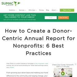 How to Create a Donor-Centric Annual Report for Nonprofits: 6 Best Practices